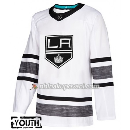 Los Angeles Kings Dresy Blank Bílá 2019 NHL All-Star Adidas Authentic - Dětské
